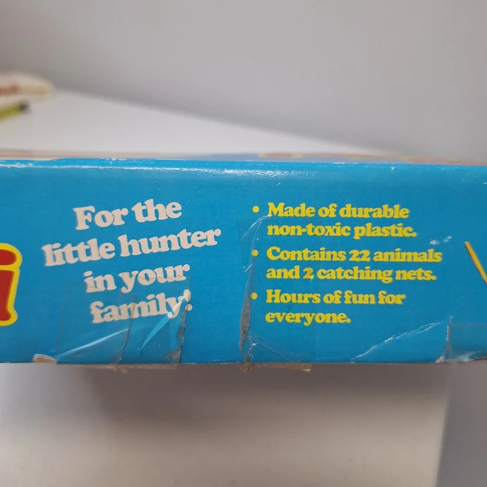 VTG‎ Hungry Safari Game Battery Op Fishing Game For Kids Hilco Corp 1980s 1970s